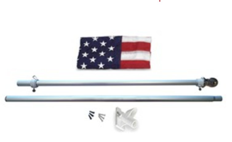 First-Class American Flagpole Kit