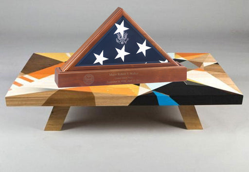 American Flag Cases - Flag and Pedestal Display Case, , The Military Gift Store, Flag And Pedestal Display Cases