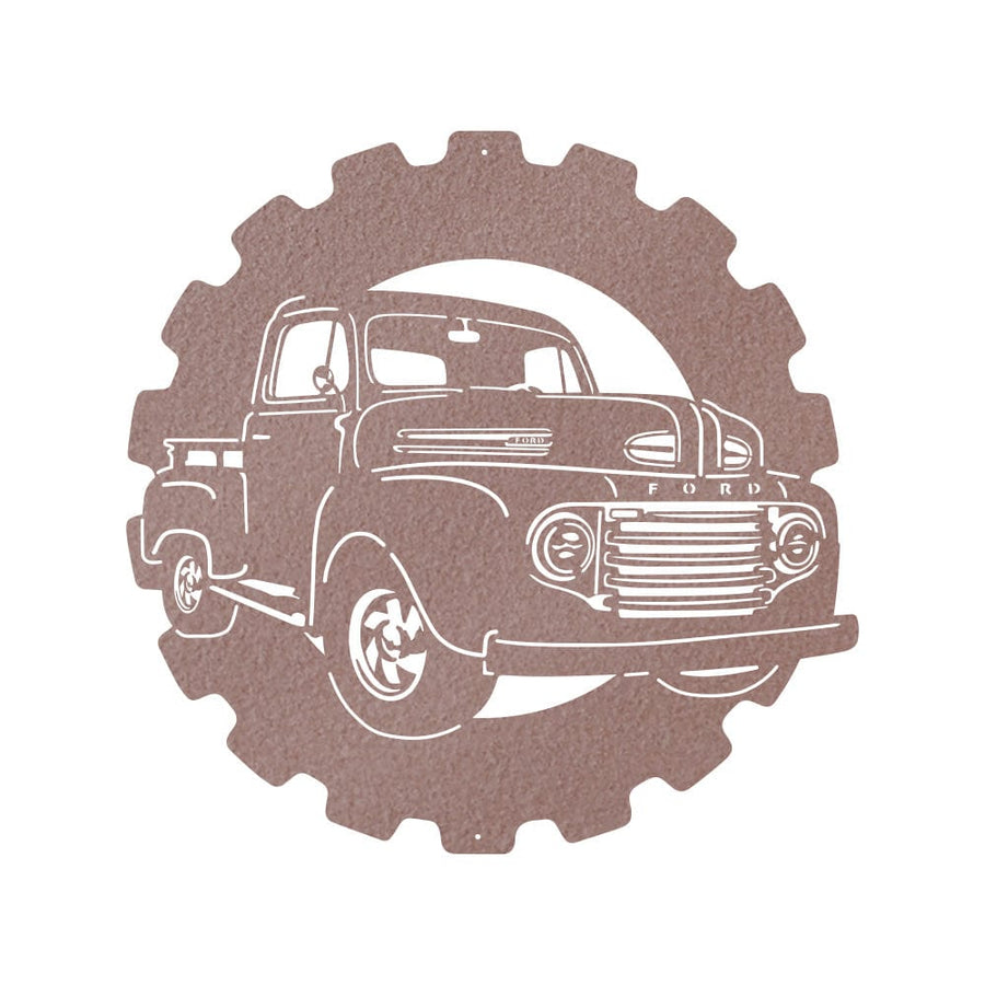 Ford Classic Truck - Metal Car Collection Sign