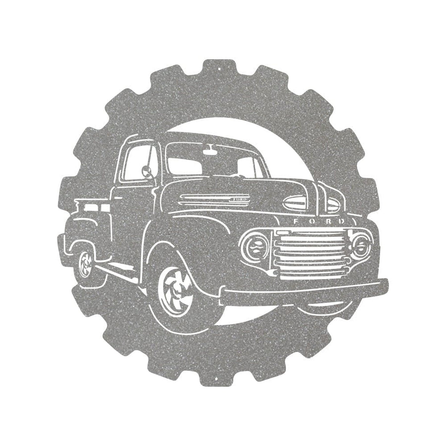 Ford Classic Truck - Metal Car Collection Sign