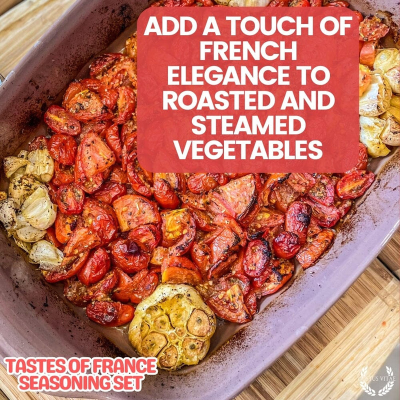 French Seasoning Gift Set - Tastes of France - Artisanal Spice Blends Six Pack Collections & Gift Sets Gustus Vitae