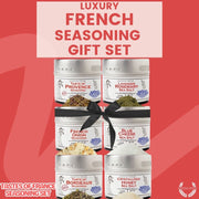 French Seasoning Gift Set - Tastes of France - Artisanal Spice Blends Six Pack Collections & Gift Sets Gustus Vitae