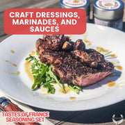 French Seasoning Gift Set - Tastes of France - Artisanal Spice Blends Six Pack Collections & Gift Sets Gustus Vitae