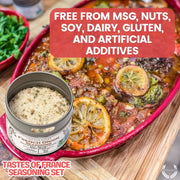 French Seasoning Gift Set - Tastes of France - Artisanal Spice Blends Six Pack Collections & Gift Sets Gustus Vitae