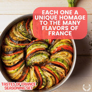 French Seasoning Gift Set - Tastes of France - Artisanal Spice Blends Six Pack Collections & Gift Sets Gustus Vitae
