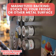 French Seasoning Gift Set - Tastes of France - Artisanal Spice Blends Six Pack Collections & Gift Sets Gustus Vitae