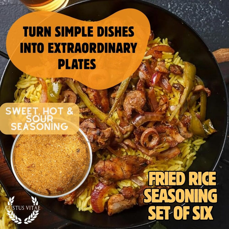 Fried Rice Seasoning Collection Collections & Gift Sets Gustus Vitae