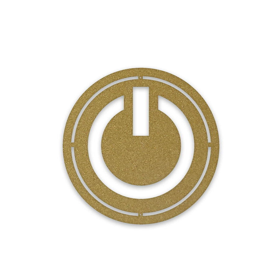 GAMER- POWER ON Metal sign