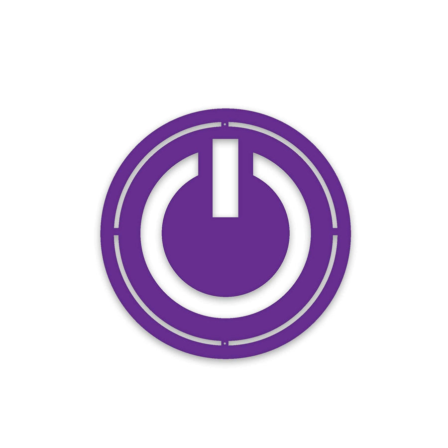 GAMER- POWER ON Metal sign