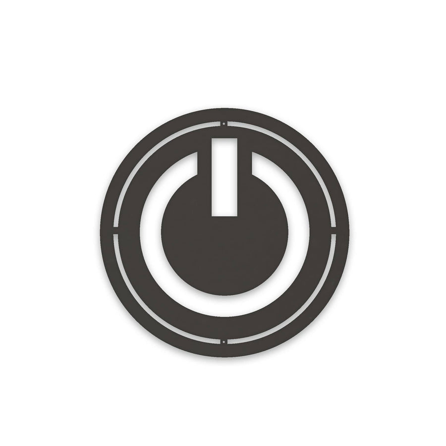 GAMER- POWER ON Metal sign