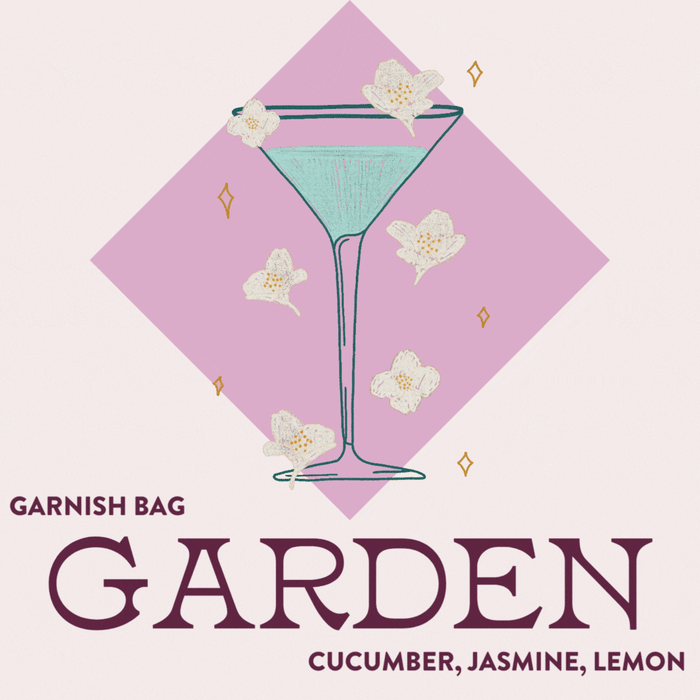 Root Elixirs Garden Premium Cocktail Garnish Pack by Farm2Me
