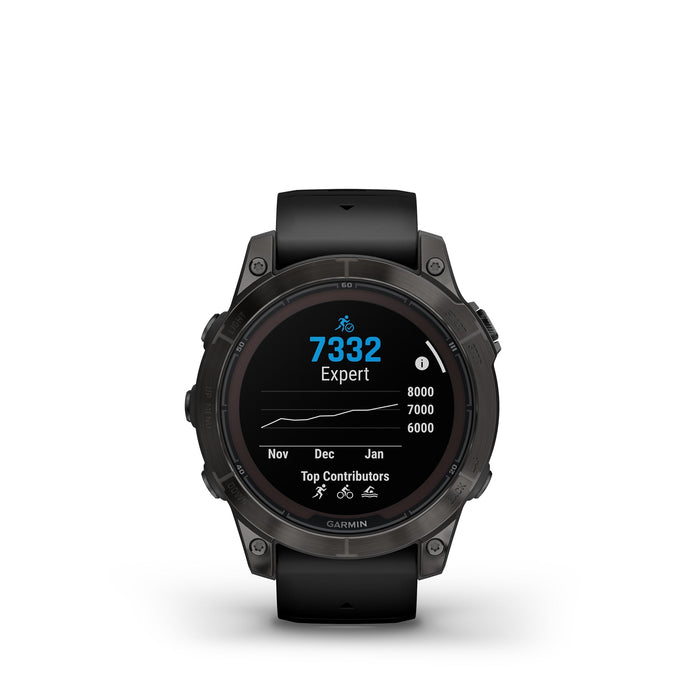 Garmin Fenix 7 Pro Sapphire Solar | Solar Powered Smartwatch w/ ECG