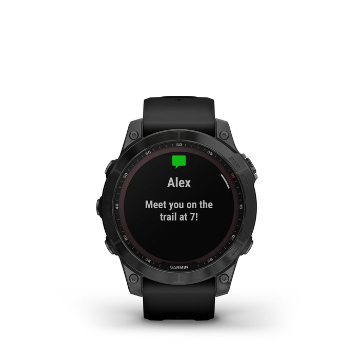 Garmin Fenix 7 Sapphire Solar | Solar Powered Smartwatch w/ Health Features