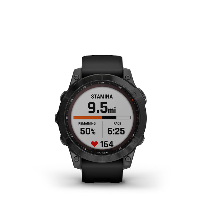 Garmin Fenix 7 Sapphire Solar | Solar Powered Smartwatch w/ Health Features