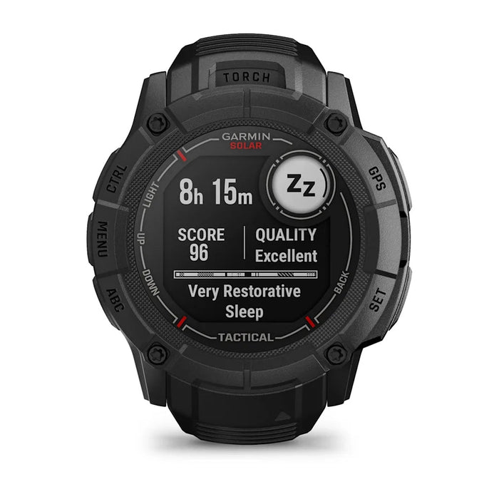 Garmin Instinct 2X Solar Tactical | Ballistic Calculator & NVG Compatible