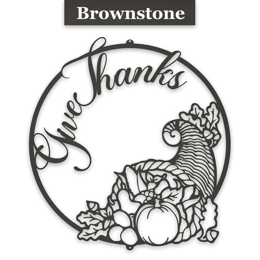 Give Thanks Cornucopia