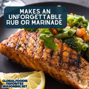 Global Foodie Favorites | World-Spanning 6 Pack Collection | Authentic Gourmet Seasonings and Spice Blends Collections & Gift Sets Gustus Vitae