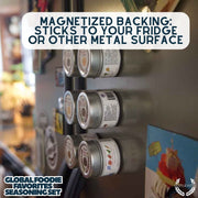 Global Foodie Favorites | World-Spanning 6 Pack Collection | Authentic Gourmet Seasonings and Spice Blends Collections & Gift Sets Gustus Vitae