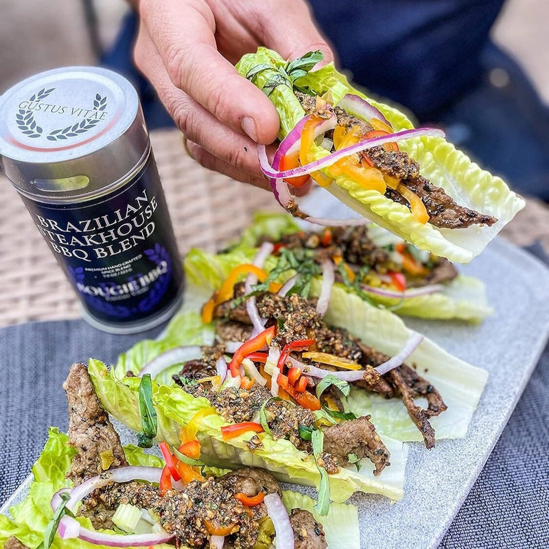 Global Gourmet BBQ Collection - 4 Pack Gourmet Seasonings Gustus Vitae