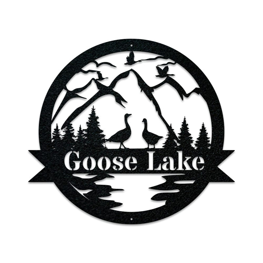 Goose Monogram - Metal Sign