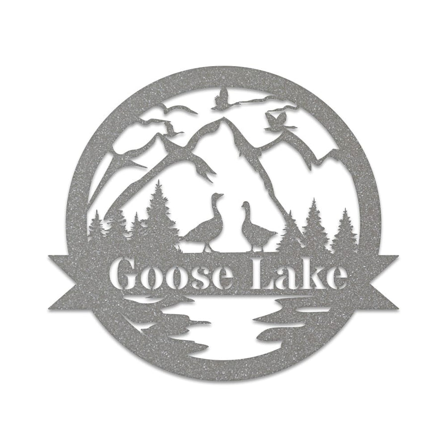 Goose Monogram - Metal Sign