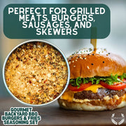 Gourmet Backyard BBQ Burgers & Fries Seasoning Set - Six Pack Collections & Gift Sets Gustus Vitae