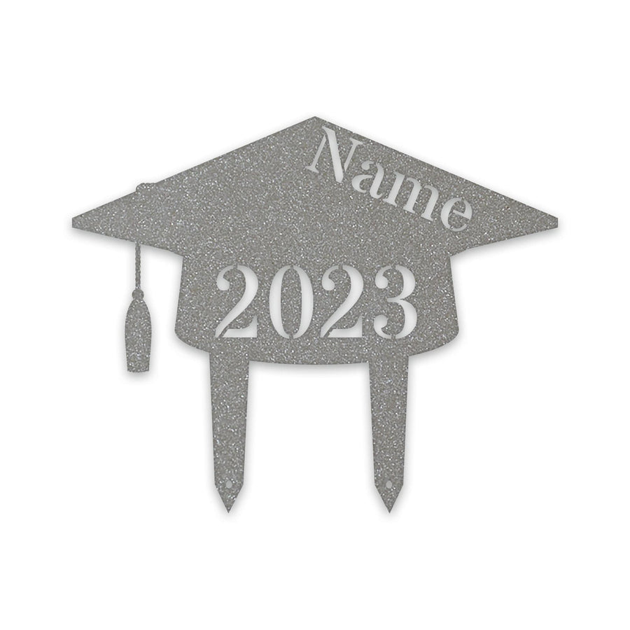 Personalized Graduation Plaque - Custom Graduation Decor Metal Lawn Sign