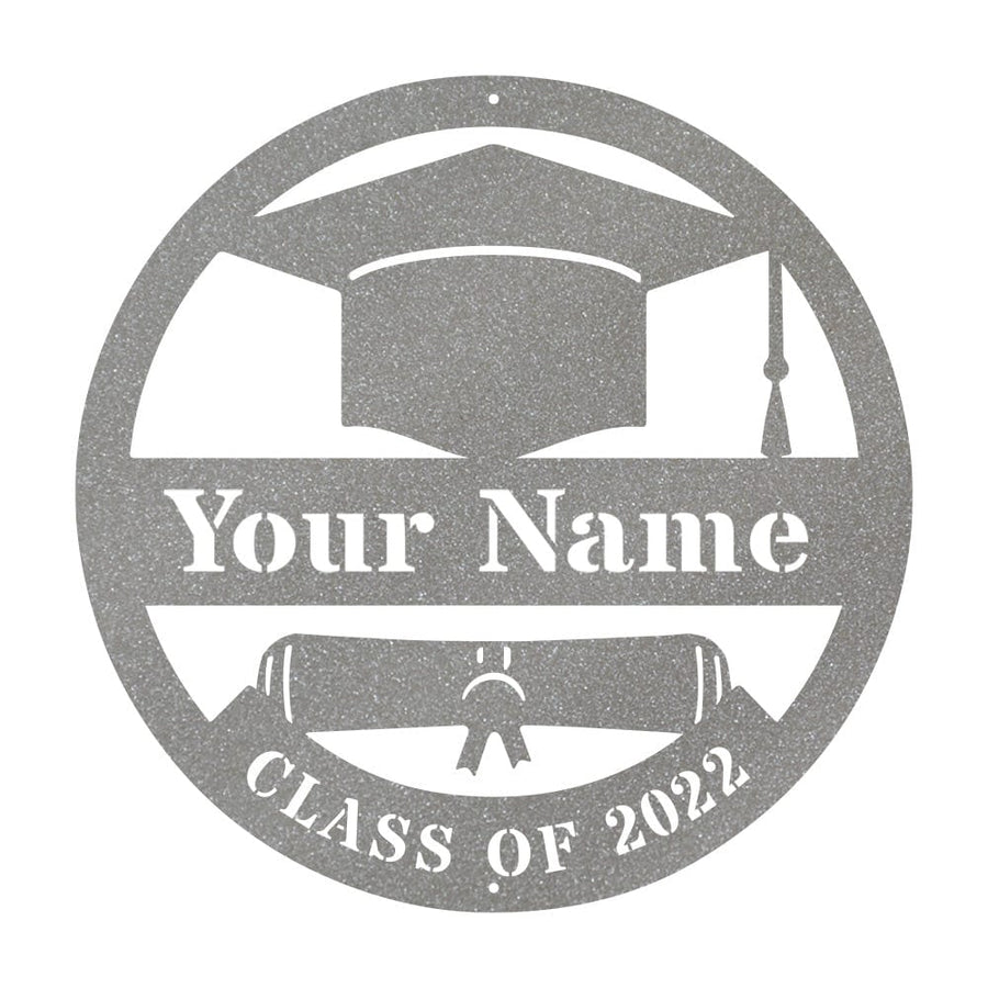 Graduation Metal Sign – Custom Graduation Decoration & Personalized Grad Gift