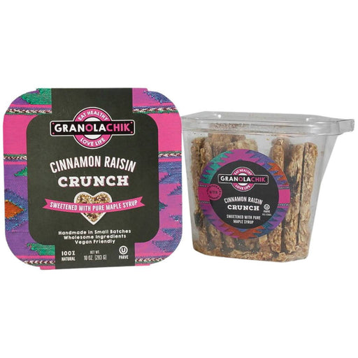 Granola Chik - Granola Chik Cinnamon Raisin Crunch Containers - 6 containers x 10oz - Pantry | Delivery near me in ... Farm2Me #url#
