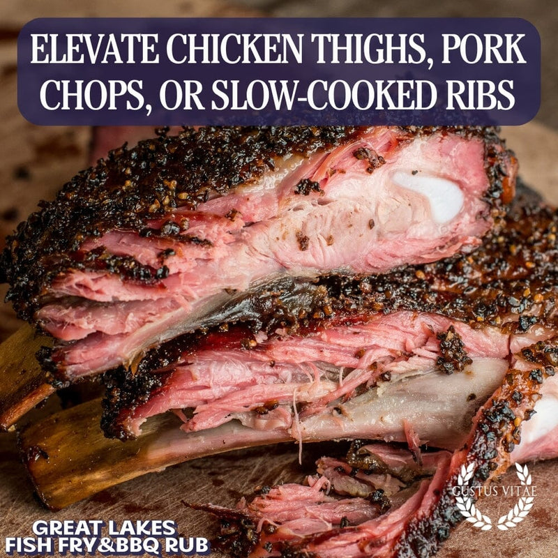 Great Lakes Fish Fry & BBQ Rub Bougie BBQ Gustus Vitae