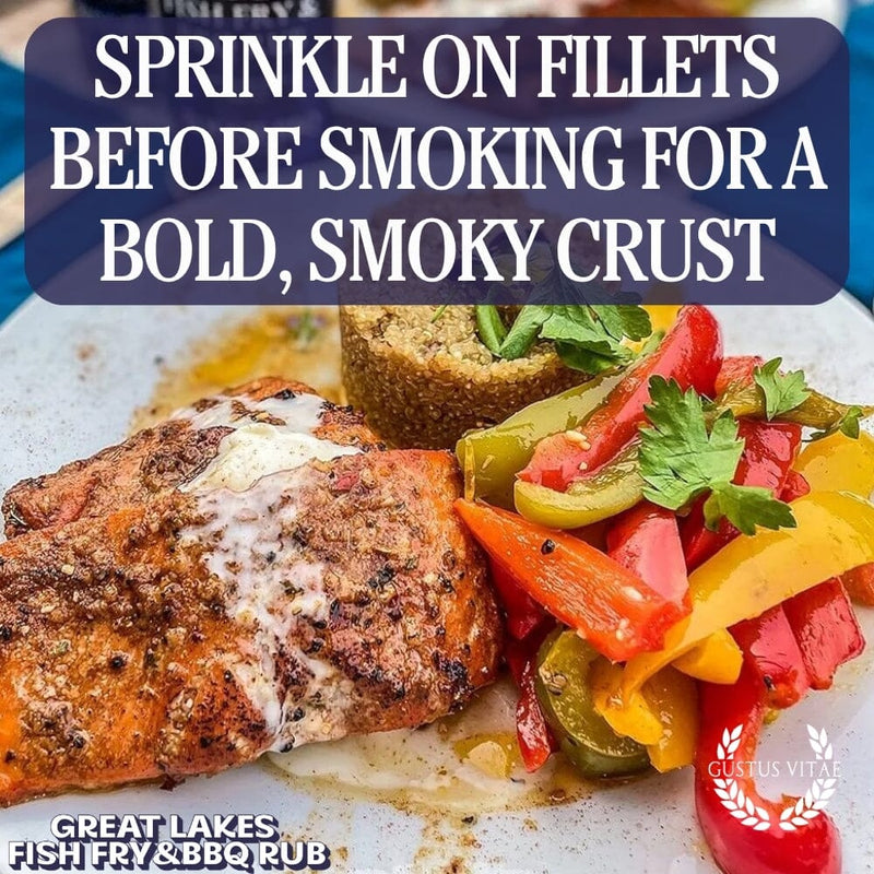 Great Lakes Fish Fry & BBQ Rub Bougie BBQ Gustus Vitae