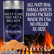 Great Lakes Fish Fry & BBQ Rub Bougie BBQ Gustus Vitae