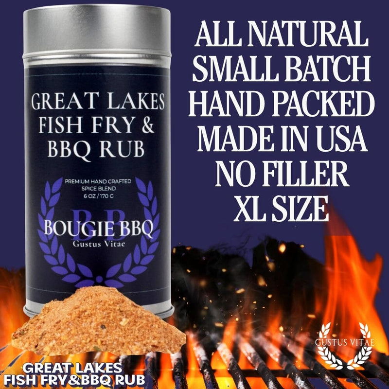 Great Lakes Fish Fry & BBQ Rub Bougie BBQ Gustus Vitae