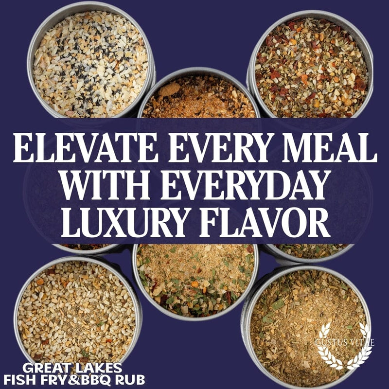 Great Lakes Fish Fry & BBQ Rub Bougie BBQ Gustus Vitae