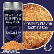 Great Lakes Fish Fry & BBQ Rub Bougie BBQ Gustus Vitae
