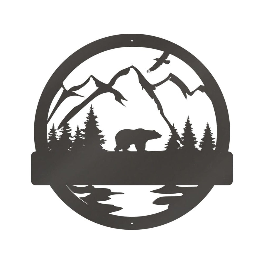 Great Outdoor Bear Monogram