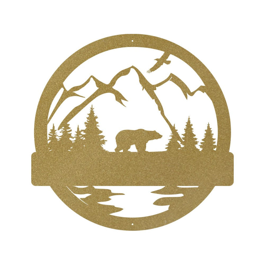 Great Outdoor Bear Monogram