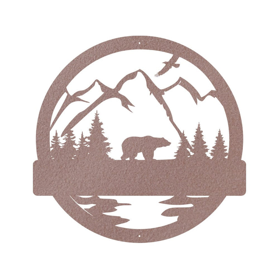 Great Outdoor Bear Monogram