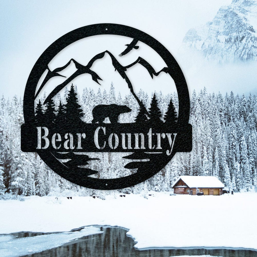 Great Outdoor Bear Monogram