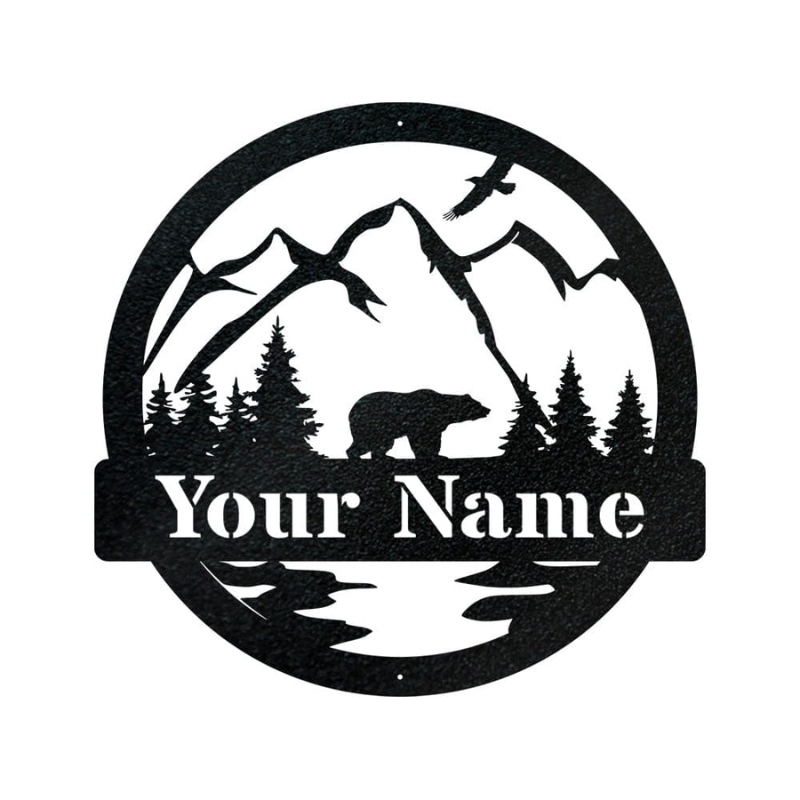 Great Outdoor Bear Monogram