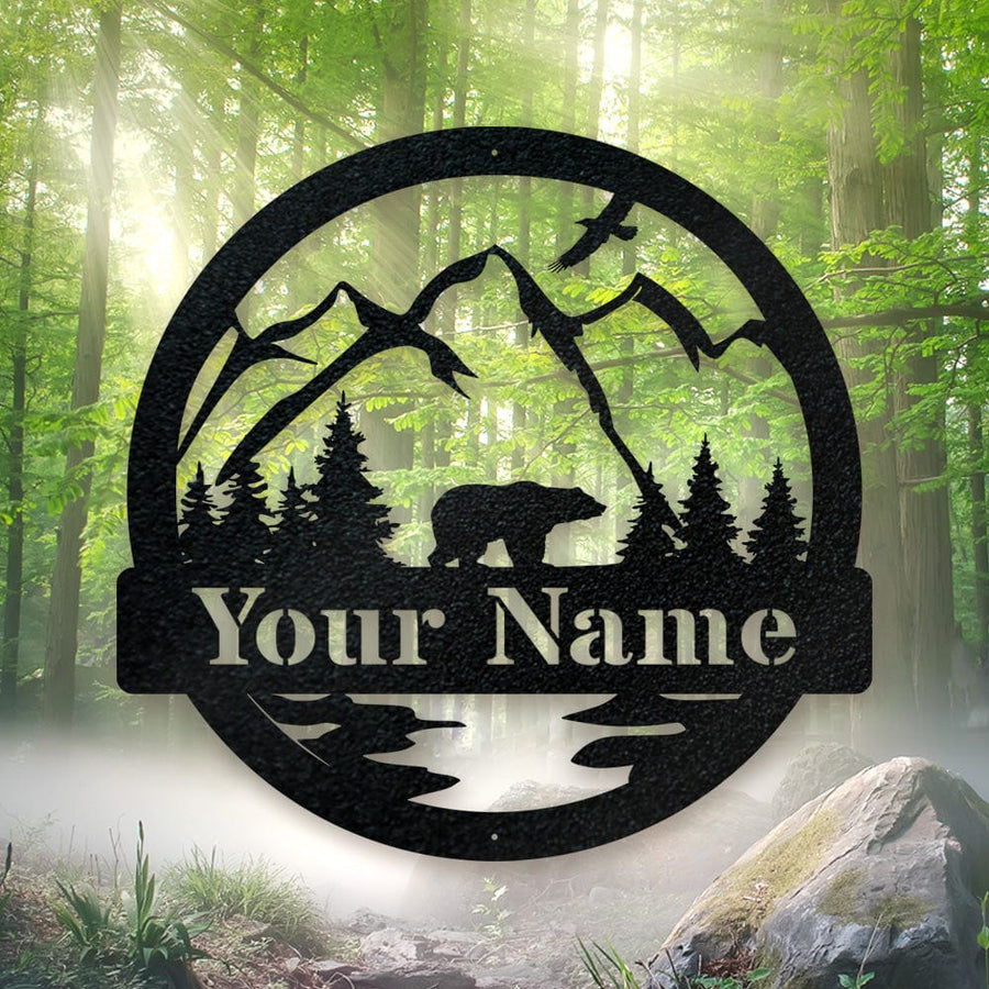 Great Outdoor Bear Monogram