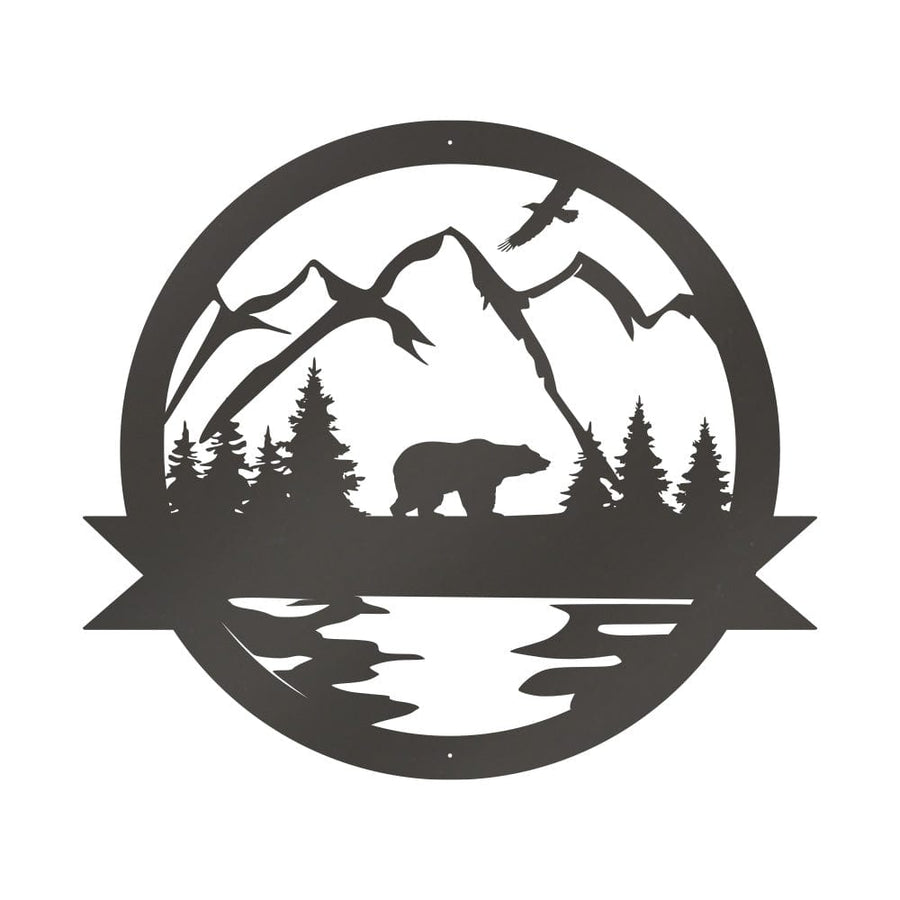Great Outdoor Bear Monogram