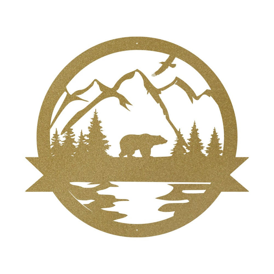 Great Outdoor Bear Monogram