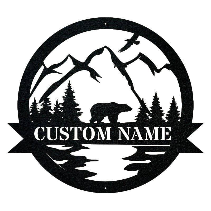 Great Outdoor Bear Monogram