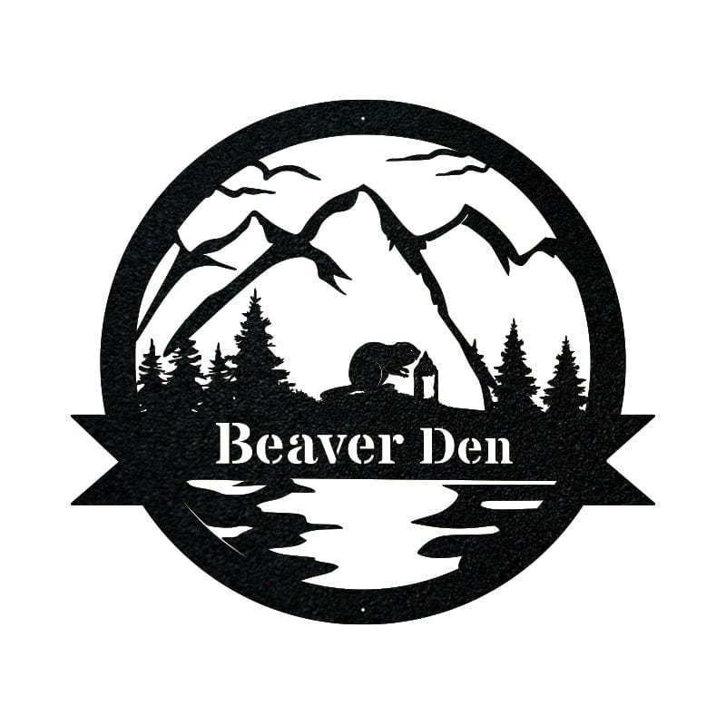 Great Outdoor Beaver Monogram