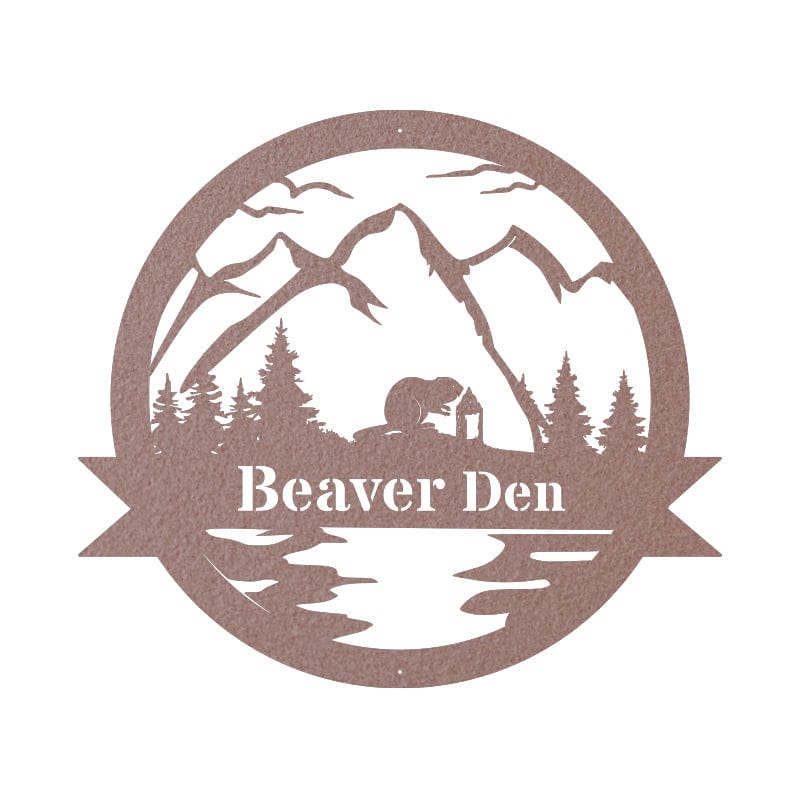 Great Outdoor Beaver Monogram