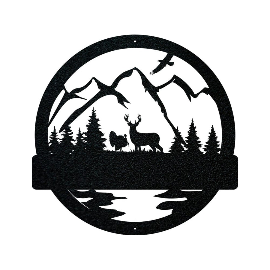 Great Outdoor Deer & Turkey Monogram