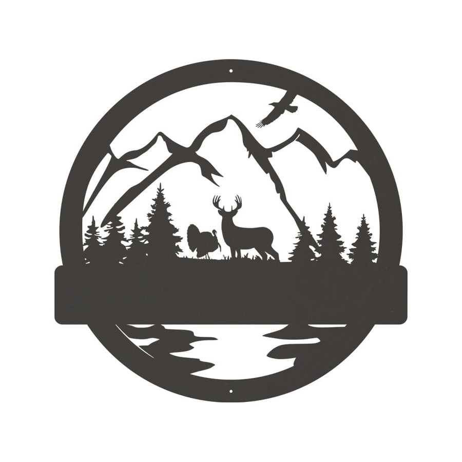 Great Outdoor Deer & Turkey Monogram