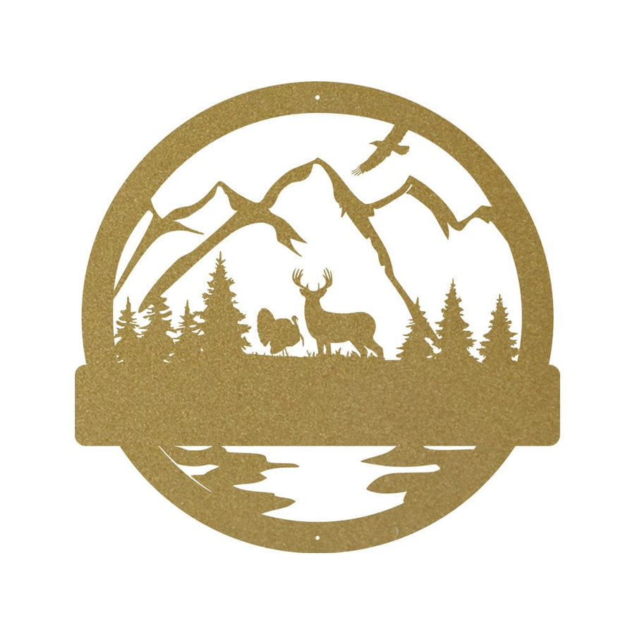 Great Outdoor Deer & Turkey Monogram