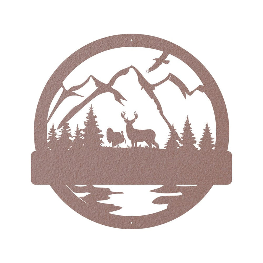 Great Outdoor Deer & Turkey Monogram